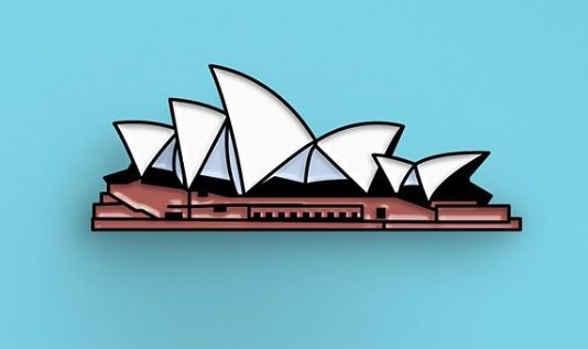 Husband and Wife Create Enamel Pins Inspired by Architecture
