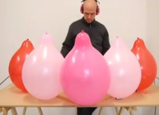 Artist Is Obsessed With Popping Balloons