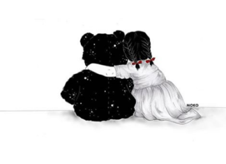 MOKO Will Stun You With Her Patent Black and White Drawings