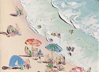 Sally West Creates Beautiful Paintings That Show Beach Life