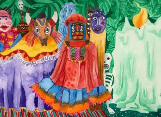 Hélène Baum’s Richly Colored Art is Simply Delightful