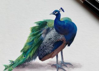 Dina Brodsky’s Paintings are Tiny But Mighty