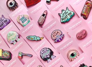 Yes Please! Liz Harry’s Quirky Enamel Pins Make For the Perfect Gifts