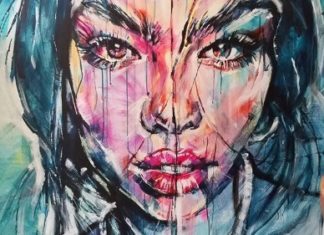 These Beautiful Portraits Using Are Made of Vivid Brushstrokes