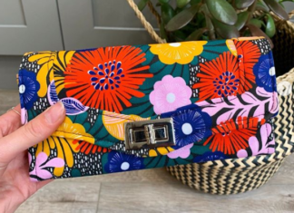 Designer Makes Colorful Scarves and Other Accessories