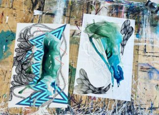 Kim Carlino’s Art is a Happy Mess