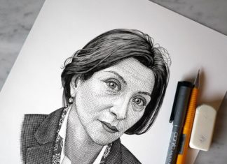 Olivia Knapp Reinterpreted an Ancient Technique Using Pen and Paper