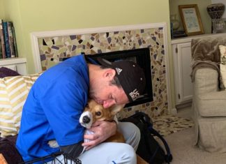 Meet Wallace, The Adorable Corgi Who Loves To Hug His Friends