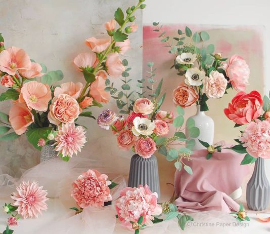 Christine Ciovarta’s Paper Flowers Will Last You All Year Round!
