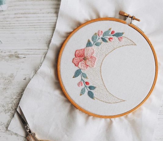 You’ll Love Amina’s Stitched Floral Garden