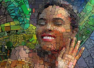 Charis Tsevis’s Mosaic Portraits are Stunning