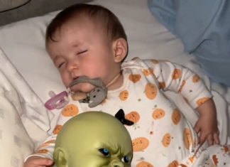 Baby Amazes the Internet With Her Reaction to Receiving a Scary Doll as a Gift