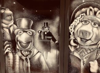 Check Out This Cool Window Art By Tom Baker