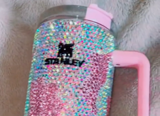 Rhinestone Artist Transforms Stanley Cups Into Works of Art