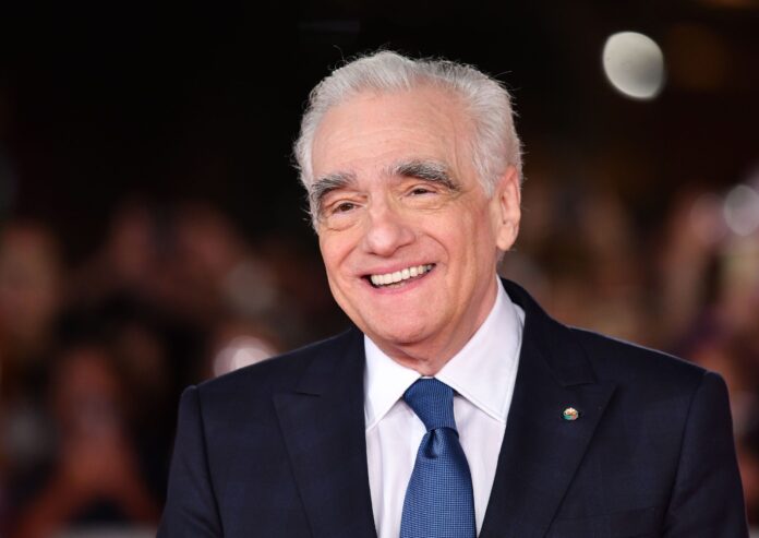 Martin Scorsese at the "The Irishman" premiere in 2019